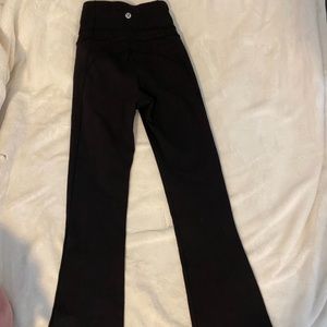 Lululemon flare black leggings